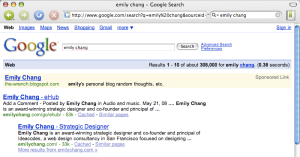 Googling Emily Chang